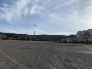 Coronavirus Empty Parking Lot