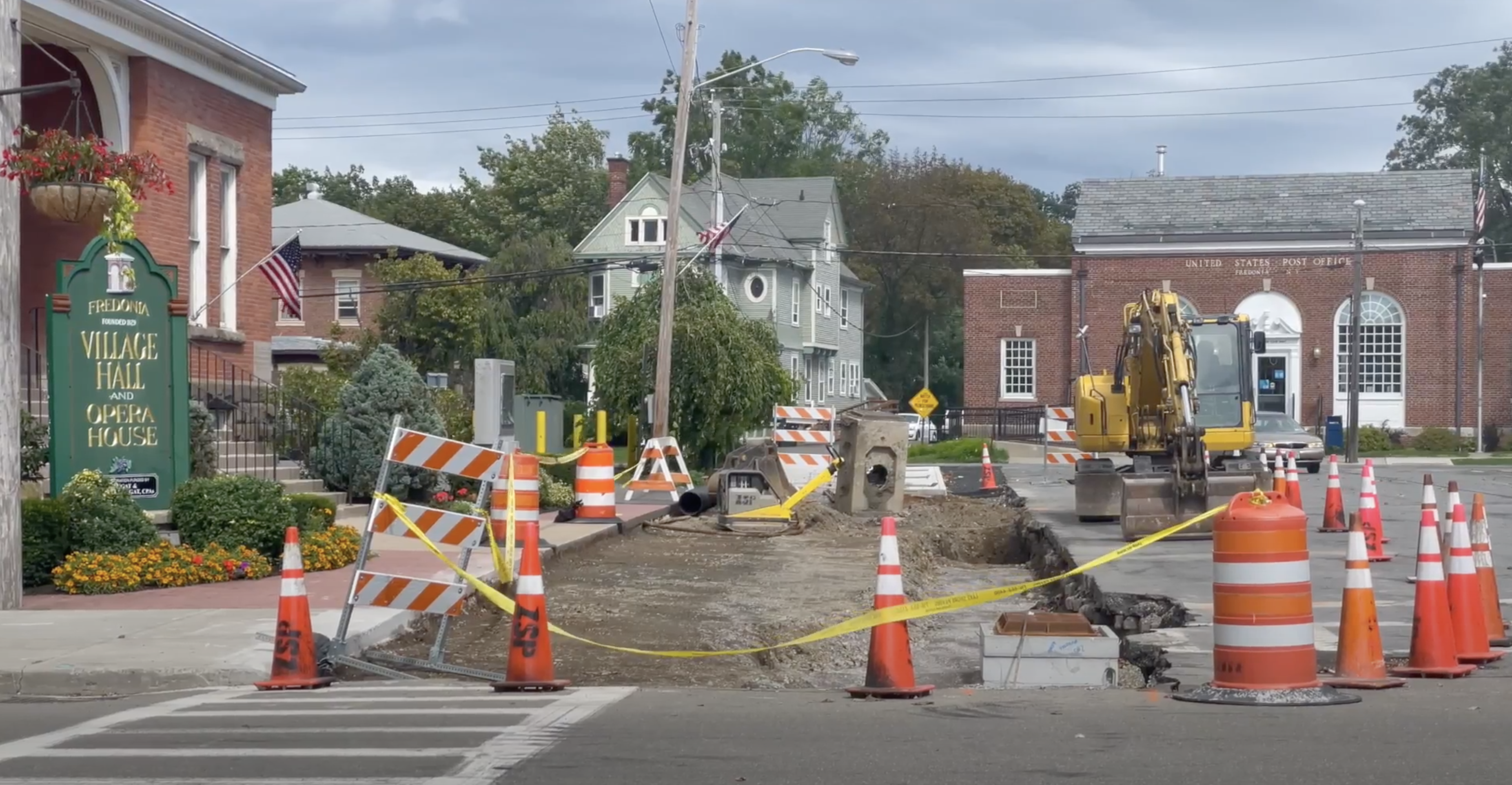 Update on the construction in Barker Commons The Leader