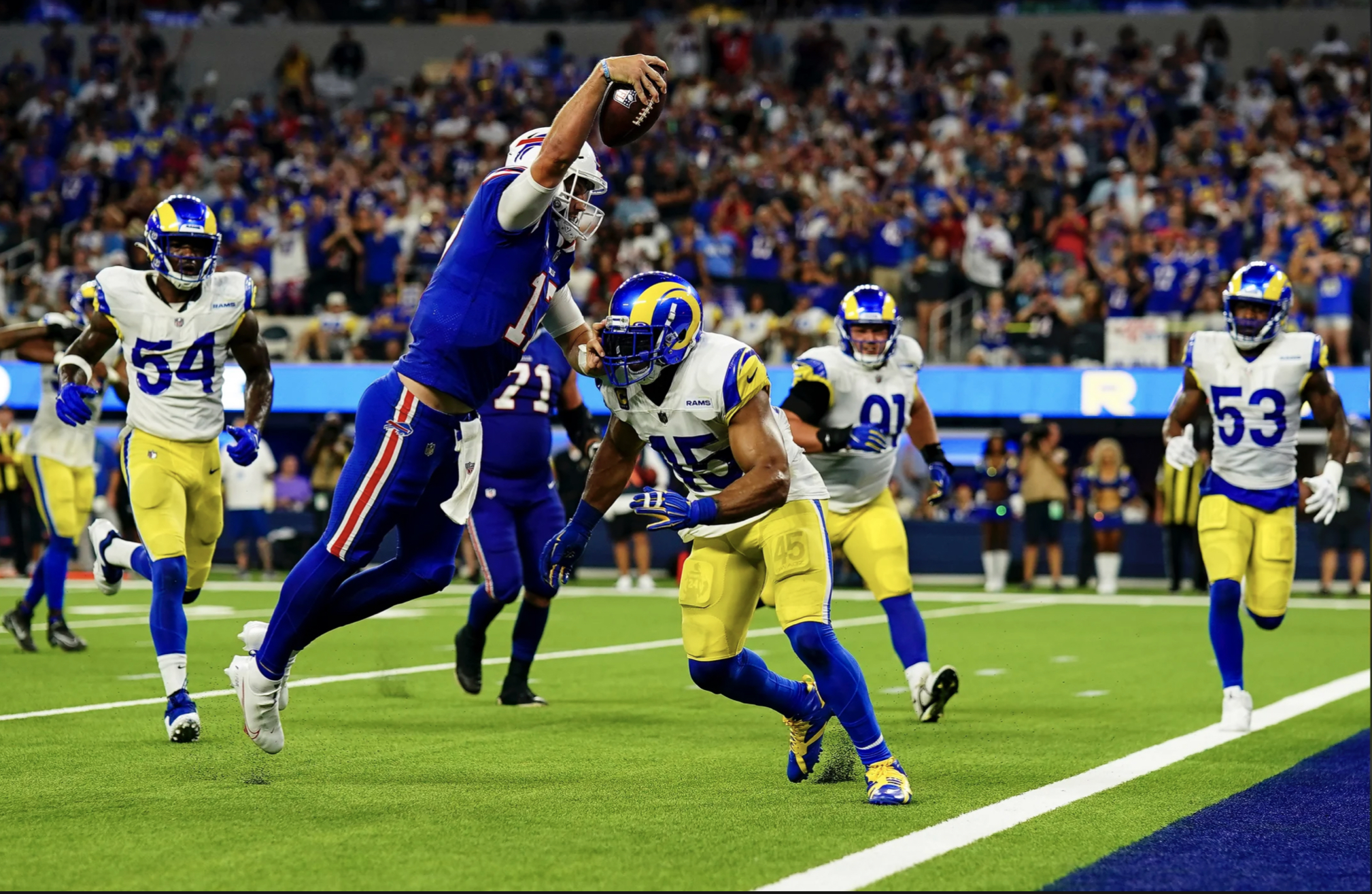 Sports Commentary: Josh Allen and the Buffalo Bills 'ram' through